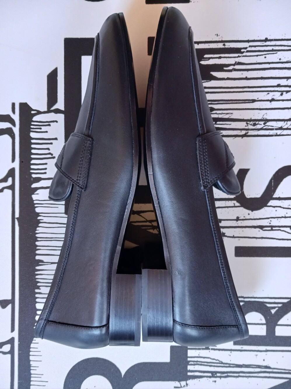 Chanel Uniform Black Leatger Loafers Size 46C,new Never Used - Picture 16 of 16